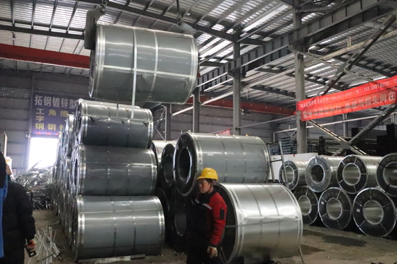 2.0-3.5mm Kalınlığı Yapı ve Denizcilik için Sıcak Galvanizli Sıcak Çelik Bobin