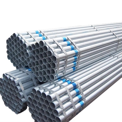 DN15mm-DN250mm yuvarlak bölüm şekli Çelik yapısı için korozyona karşı galvanizli boru