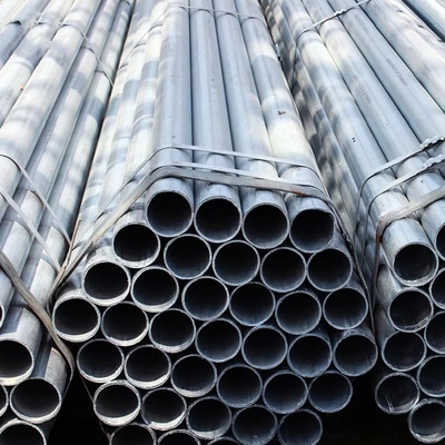 DN15mm-DN250mm yuvarlak bölüm şekli Çelik yapısı için korozyona karşı galvanizli boru