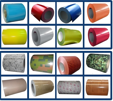 Özel Paketler ve 0.12-0.2 Kalınlığı için Galvanizli Çelik PPGI Bobine DX51