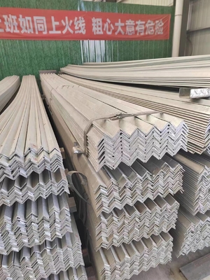 A36 A53 Q235 Q345 Karbon Eşit L Şekilli Ateşli Hafif Çelik Çubuk