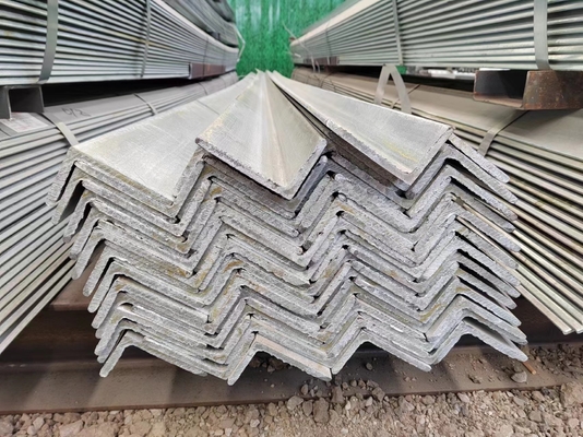 Alaşımsız Q235 L şeklinde profilli düz açılı çelik gerçek ağırlığa göre fatura ile