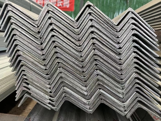 Alaşımsız Q235 L şeklinde profilli düz açılı çelik gerçek ağırlığa göre fatura ile