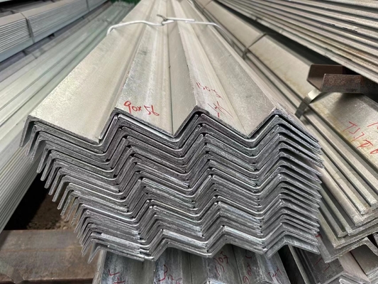 Alaşımsız Q235 L şeklinde profilli düz açılı çelik gerçek ağırlığa göre fatura ile