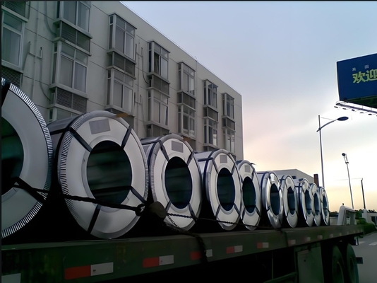 0.2mm SGCC/SGCD Soğuk Lastiklenmiş Galvanizli Çelik Bobinleri Sıfır Spangle PVOC Sertifikasıyla