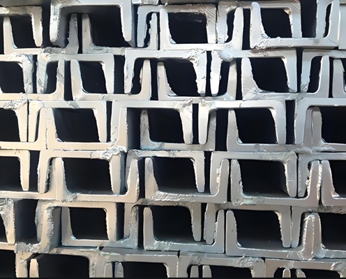Alloy olmayan U kirişli çelik kanal standart boyutları C Purlin Faktürleme gerçek ağırlığa göre