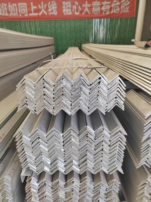 40x40x4mm 60 derece galvanizli açılı çelik yapı için L şekli açılı çubuk mükemmel