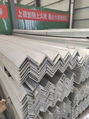 Sıcak olarak yuvarlanmış metaller, karbon çelik Q235 maden yapısı için galvanizli açı