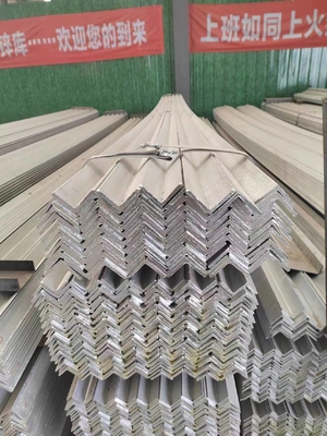 Sıcak olarak yuvarlanmış metaller, karbon çelik Q235 maden yapısı için galvanizli açı