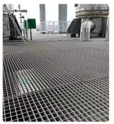 Endüstriyel Tasarım Tarzı Maden Alanı Geçit Platformu için Galvanizli Çelik ızgara zemini