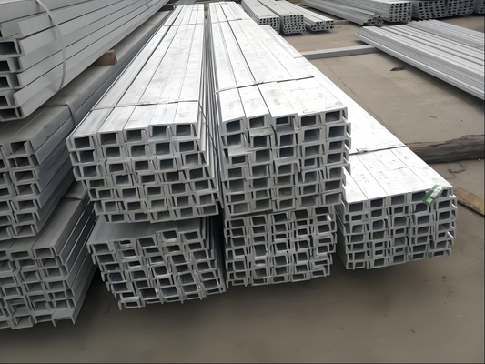 Ağır Makine ve Üretim Endüstrisi Standartı için 1-12m Uzunluk U Kanal Çelik