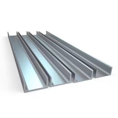 GB Standart Sıcak Valla Karbon U Kanal Çelik Boyutları Q235 SS400 ASTM A36 ST37 S235jr S355jr