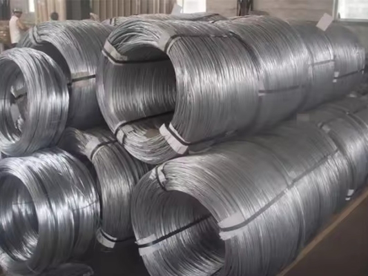 6mm-12mm sıcak batırılmış galvanizli bobin tel için kaynak servisi ve ± 1% tolerans