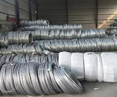 6mm-12mm sıcak batırılmış galvanizli bobin tel için kaynak servisi ve ± 1% tolerans