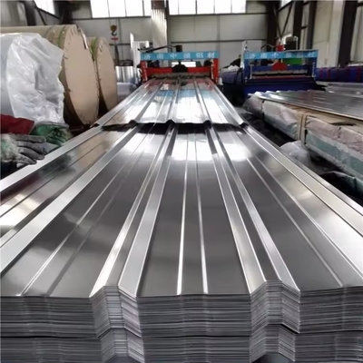 Z61-Z90 kaplama 470mm genişliğinde galvanizli dalgalanmış çatı çeliği için özel teklif