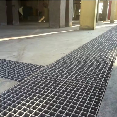 Endüstriyel tasarım tarzı ve kaynak platformu ağırlığı ile Gümüş Çelik ızgara yürüyüş yolu