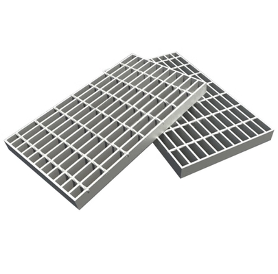 Galvanizli Çelik Yapı Çukur Kapak Yer Döşeme Izgara ızgara 50mm Çapraz Bar Pitch