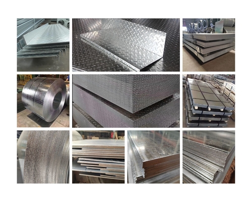 ISO9001 Sertifikalı DX51D Galvanize Pattern Çelik Plakası 5.75*1250mm Z41-Z60 Kaplama