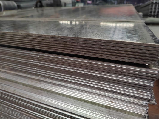 Saldırma İnşaatı için Minimum Spangle Galvanize Çelik Plakası 4.5/4.75/5.0*1500mm