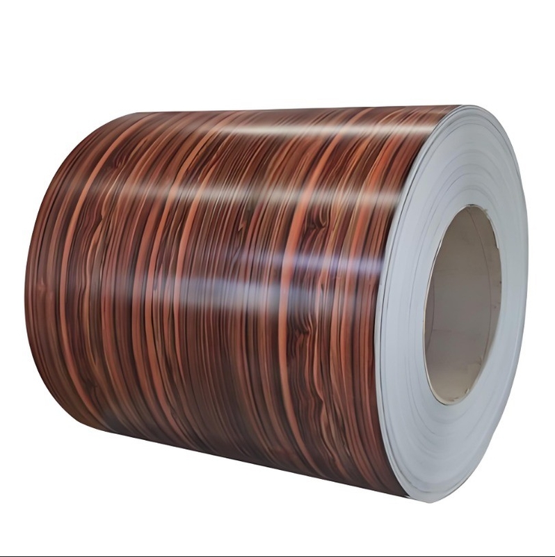 0.12-0.2mm Ppgi Ppgl Renkli Kaplı Çelik Bobin Özel Gerekli Bobin Ağırlığı ile