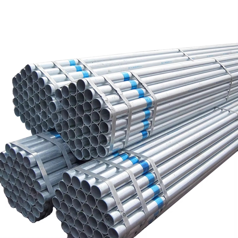 ISO9001 Sertifikalı 42 * 1.5mm Sıcak Daldırılmış Galvanizli Yuvarlak Çelik Boru