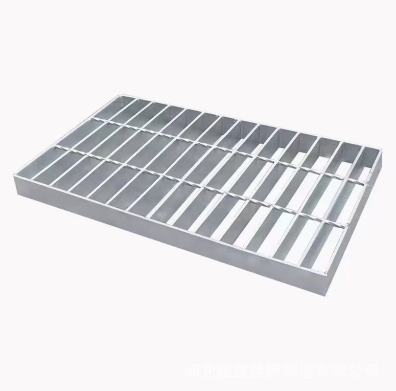 Endüstriyel Tasarım Tarzı Maden Alanı Geçit Platformu için Galvanizli Çelik ızgara zemini